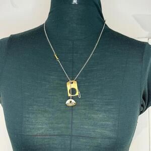 Anne Marie Chagnon Two Tone Necklace‎